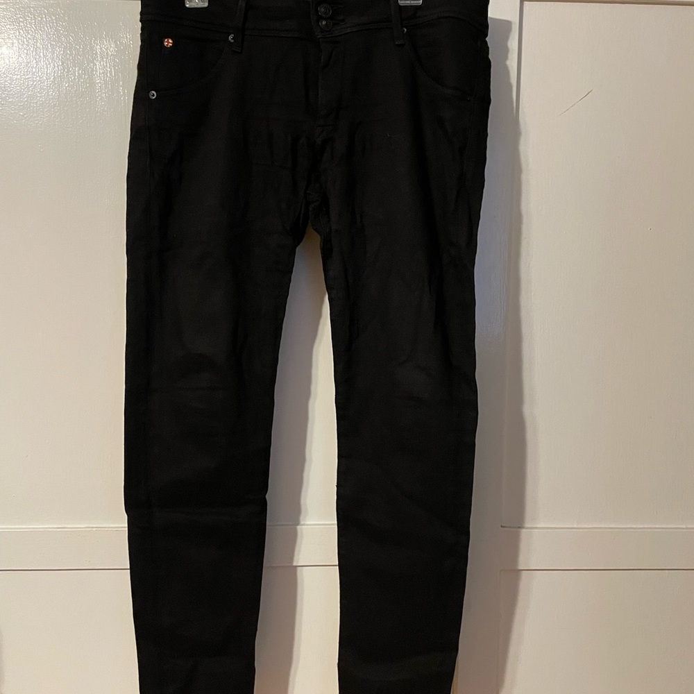 Hudson Black Skinny Jeans Sz 32
